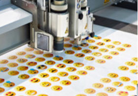 Cheapest Custom Sticker Printing in Western Canada starting from $35 - 24 hour copies
